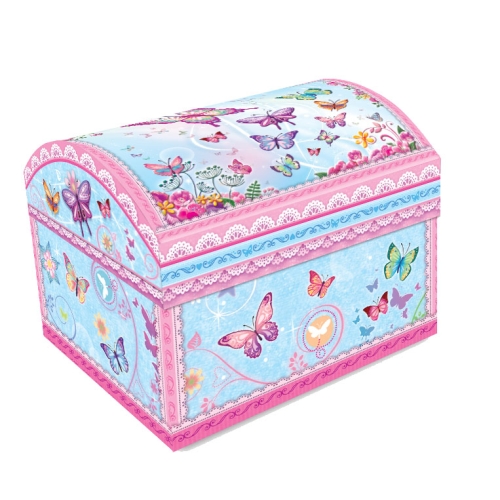 Pozytywka kuferek motylki 2 9453